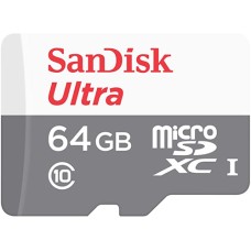 Micro SD 64GB SanDisk Ultra SDSQUNR-064G-GN3MN