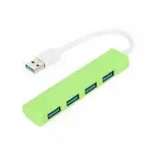 USB Hub 4 port Mark F708 3.0 Tip A Zeleni