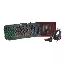 Tastatura + miš + slušalice+ stalak + podloga Fantech P51 Combo