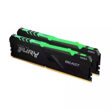 Memorija DDR4 32GB/2x16/3200MHz Kingston Fury Beast RGB  KF432C16BB1AK2/32