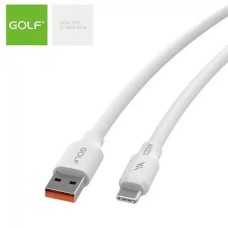 Kabl USB A - TIP C USB  Golf 1m 6A 120W GC-98T beli