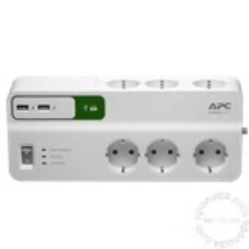 Kabl Surge APC PM6U-GR sa 6 utičnica/Prenaponska zaštita/USB/1.8m