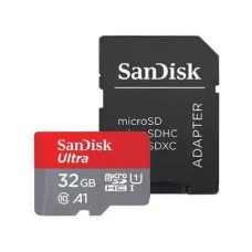 Micro SD 32GB SanDisk Ultra + adapter SDSQUA4-032G-GN6MA