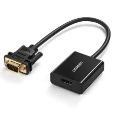 Adapter konverter VGA na HDMI + micro usb napajanje M/Ž Ugreen CM269