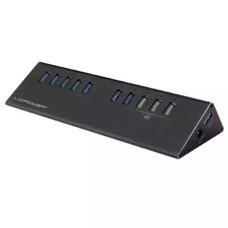 USB HUB 7+3 Port  LC-Power 3.0 Alu 2B-10