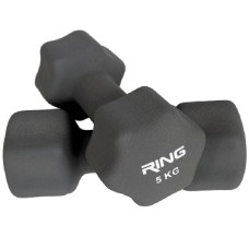 RING Set bućica za aerobik 2x5kg RX DB2133-5 (Crna)